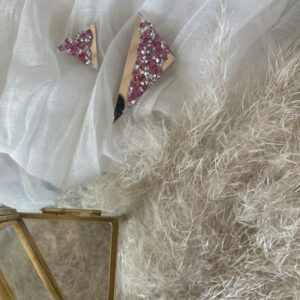 Črna eleganca s srebrom