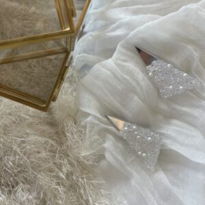 Črna eleganca s srebrom