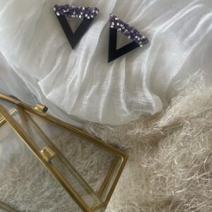 Črna eleganca s srebrom