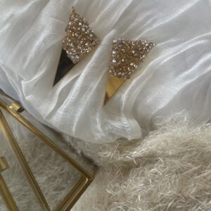 Črna eleganca s srebrom